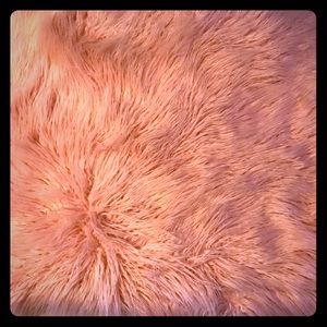 Shaggy Pink Fuzz Throw Blanket Soft Girlie